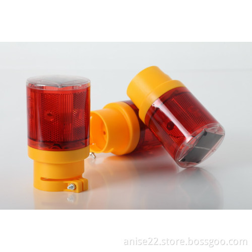 LED solar warning strobe lights for cart traffic and road safety